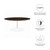 Modway Lippa 36" Coffee Table - White Cherry Walnut EEI-5187-WHI-CHE