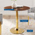 Modway Verne 35" Dining Table - Gold Walnut EEI-4550-GLD-WAL