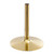 Modway Verne 40" Artificial Marble Dining Table - Gold White EEI-4749-GLD-WHI