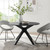 Modway Traverse 47" Dining Table - Black Black EEI-5510-BLK-BLK