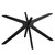 Modway Traverse 71" Oval Dining Table - Black Black EEI-5513-BLK-BLK