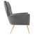 Modway Renata Button Tufted Performance Velvet Armchair - Gray EEI-5020-GRY