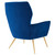 Modway Renata Button Tufted Performance Velvet Armchair - Navy EEI-5020-NAV