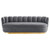Modway Victoria Channel Tufted Performance Velvet Sofa - Gray EEI-5017-GRY