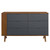 Modway Dylan Dresser - Walnut Gray MOD-6677-WAL-GRY