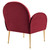Modway Transcend Performance Velvet Armchair - Maroon EEI-5026-MAR