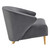 Modway Odyssey Performance Velvet Armchair - Gray EEI-5038-GRY