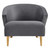 Modway Odyssey Performance Velvet Armchair - Gray EEI-5038-GRY