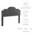 Modway Belinda Performance Velvet Full/Queen Headboard - Charcoal MOD-6569-CHA