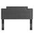 Modway Transfix Performance Velvet Twin Headboard - Charcoal MOD-6574-CHA