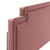 Modway Transfix Performance Velvet Twin Headboard - Dusty Rose MOD-6574-DUS