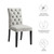 Modway Duchess Performance Velvet Dining Chairs - Set Of 2 - Light Gray EEI-5011-LGR
