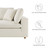 Modway Commix Down Filled Overstuffed 5 Piece Sectional Sofa Set - Light Beige EEI-3358-LBG