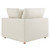 Modway Commix Down Filled Overstuffed 5-Piece Armless Sectional Sofa - Light Beige EEI-3360-LBG