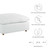 Modway Commix Down Filled Overstuffed 6-Piece Sectional Sofa - Pure White EEI-3362-PUW