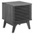 Modway Render Vinyl Record Display Stand Charcoal Eei 4262 Cha