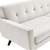 Modway Engage Herringbone Fabric Sofa - Ivory EEI-5760-IVO