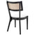 Modway Caledonia Wood Dining Chair (Set Of 2) Black White EEI-6080-BLK-WHI