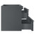 Modway Render 30" Wall-Mount Bathroom Vanity - Gray EEI-4850-GRY