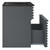 Modway Render 18" Wall-Mount Bathroom Vanity - Gray Black EEI-5390-GRY-BLK