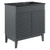 Modway Render 30 Bathroom Vanity Gray Black Eei 5418 Gry Blk