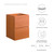 Modway Scenic 18" Wall-Mount Bathroom Vanity Cabinet - Cherry Walnut EEI-5878-CHE