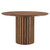 Modway Senja 47 Round Dining Table Walnut Eei 6064 Wal Set