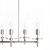 Modway Skylark 6-Light Chandelier - Clear Polished Nickel EEI-5651-CLR-PON