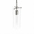 Modway Skylark Pendant Light - Clear Polished Nickel EEI-5652-CLR-PON