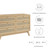 Modway Soma 6-Drawer Dresser - Oak MOD-7053-OAK