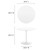 Modway Pursuit 40" Dining Table - White White EEI-6313-WHI-WHI