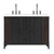 Modway Steamforge 48" Double Sink Bathroom Vanity - White Black EEI-6421-WHI-BLK