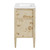 Modway Elysian 36" Wood Bathroom Vanity - White Burl EEI-6447-WHI-BUR