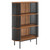 Modway Fortitude Three Tier Display Cabinet Walnut Black Eei 6524 Wal Blk