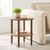 Modway Torus Round Side Table - Walnut EEI-6527-WAL