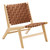 Modway Saorise Wood Accent Lounge Chair Natural Brown Eei 6542 Nat Brn