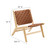 Modway Saorise Wood Accent Lounge Chair - Natural Brown EEI-6542-NAT-BRN