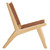 Modway Saorise Wood Accent Lounge Chair - Natural Brown EEI-6542-NAT-BRN