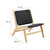 Modway Saorise Wood Accent Lounge Chair - Natural Black EEI-6543-NAT-BLK