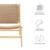 Modway Saorise Wood Accent Lounge Chair - Natural Natural EEI-6543-NAT-NAT