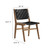 Modway Saorise Wood Dining Side Chair - Set Of 2 - Walnut Black EEI-6544-WAL-BLK