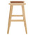 Modway Saorise Wood Counter Stool - Set Of 2 - Natural Brown EEI-6547-NAT-BRN