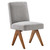 Modway Lyra Boucle Fabric Dining Room Side Chair - Set Of 2 EEI-6508-LGR