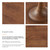 Modway Lina Round Mango Wood Side Table EEI-6573-WAL