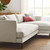 Modway Zoya Right-Facing Down Filled Overstuffed Sectional Sofa EEI-6612-HEI