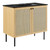 Modway Chaucer 36 Bathroom Vanity Oak Black Eei 6698 Oak Blk