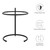 Modway Eileen Gray Metal Side Table - Black EEI-125-BLK