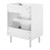 Modway Calla 24" Perforated Metal Bathroom Vanity Cabinet (Sink Basin Not Included) - White EEI-6621-WHI