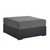 Modway Tahoe Outdoor Patio Powder Coated Aluminum Ottoman Gray Charcoal Eei 6627 Gry Cha