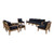 10 Piece Outdoor Patio Teak Set By Modernway 5 1489 14 Nav Set 5 1489 14 Nav Set